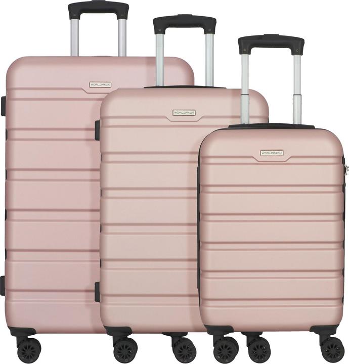 Immagine prodotto Worldpack Set di valigie Phoenix a 4 ruote 3 pezzi (94 l, XL (da 115l))