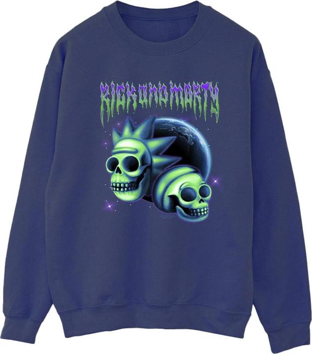 Image du produit Rick And Morty - Sweat SPACE SKULL - Femme (M)
