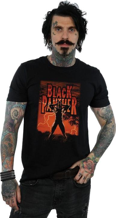 Immagine prodotto Black Panther Wakanda Lightning Maglietta Uomo (L)