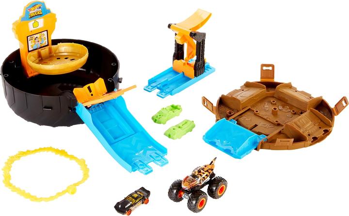 Produktbild Hot Wheels Monster Trucks - Stunt-Reifen-Spielset