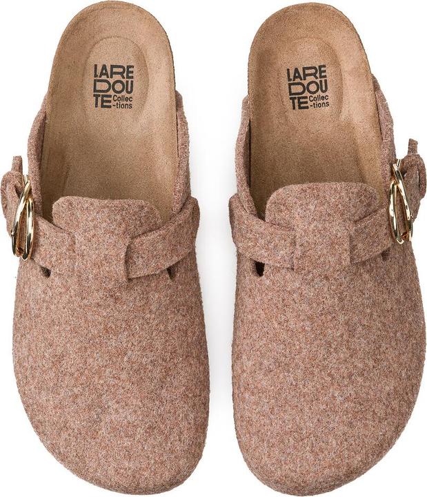 Actual product image La Redoute Collections Felt slippers (41)