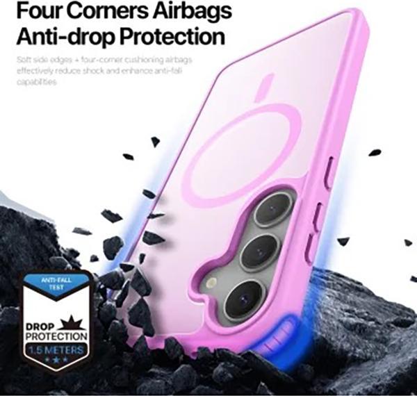 Produktbild Samsung Galaxy S25 Plus - Ducis Yind Series mit Magsafe in pink (Samsung Galaxy S25+)