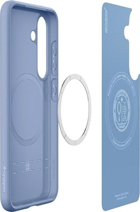 Actual product image Spigen Caseology Parallax Mag MagSafe Samsung Galaxy S25 Case - Purple (Samsung Galaxy S25)