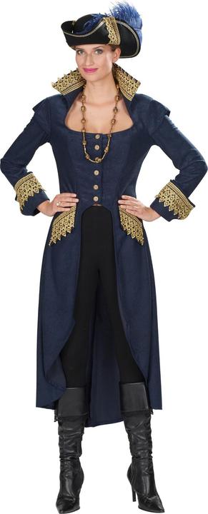 Actual product image Metamorph Eleganter Piratenmantel mit Goldbesatz (48, 49, 50)