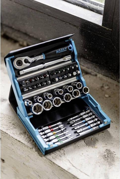 Image du produit HAZET Jeu de clés à douilles SmartCase 2200SC-2 ∙ Hexagone massif 6,3 (1/4 pouce), Carré creux 6,3 … (6 mm, 12 mm, 14 mm, 10 mm, 7 mm, 11 mm, 3 mm, 5 mm, 8 mm, 9 mm, 13 mm, 4 mm)