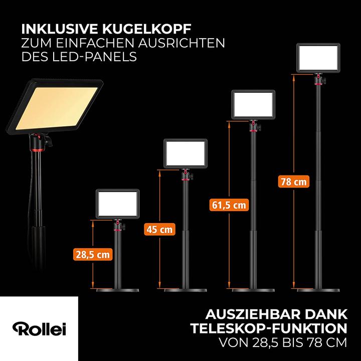Actual product image Rollei Lumis Key-Light (Video light)