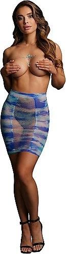 Image du produit Le Désir Jupe taille haute fishnet & sticker Dazzling - O/S (Taille unique)