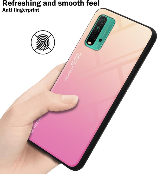 Immagine prodotto Cadorabo Manicotto per vetro in TPU a 2 colori (Xiaomi Redmi 9T, Xiaomi Poco M3)