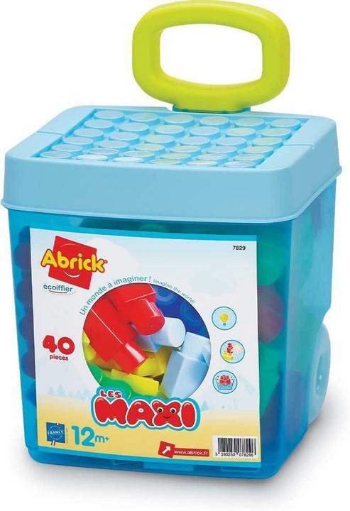 Produktbild Ecoiffier Abrick Set von Blocks in Blue Koffer auf Rädern (104000000000 l)