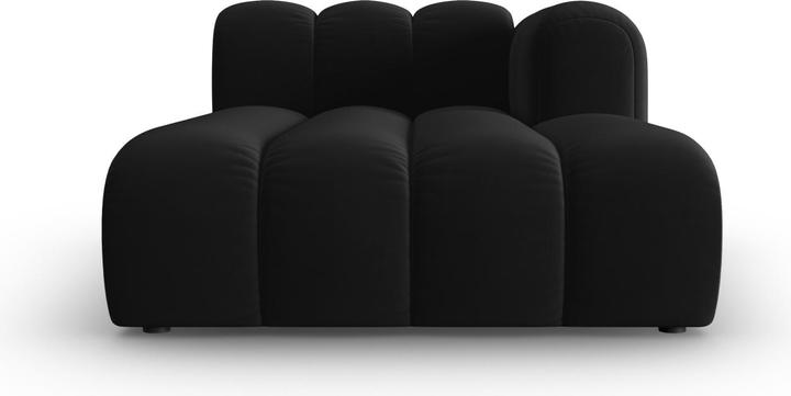 Actual product image Micadoni Velvet Chaise Longue Right, "Lupine", 2 Seats, 117x177x70Made in Europe (Chaise longue)