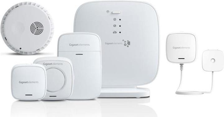 Gigaset Elements Alarm System S including water and smoke detector