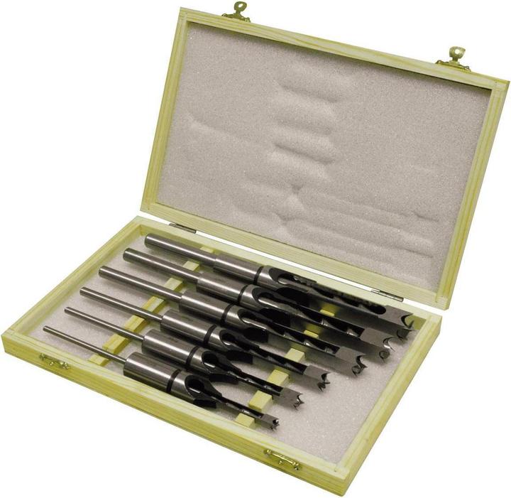 Holzmann Stemmbohrer (6 mm, 8 mm, 10 mm, 12 mm, 14 mm, 16 mm)
