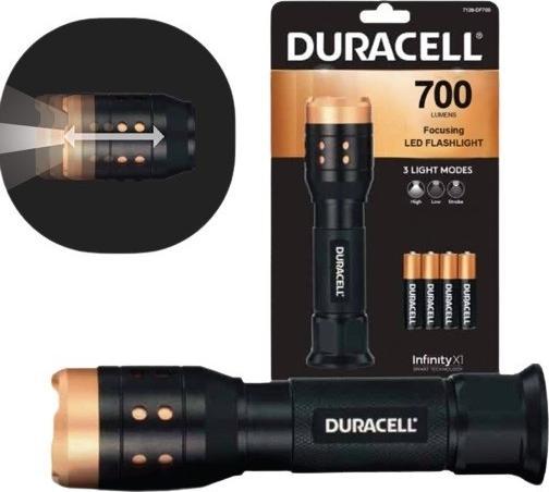 Actual product image Duracell Flashlight Aluminium 700 LM (14 cm, 700 lm)