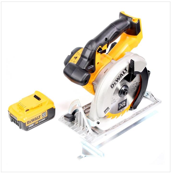 Produktbild DeWalt DCS 391 NT Akku Kreissäge 18V 165 mm + 1x Akku 4,0Ah + TSTAK - ohne Ladegerät