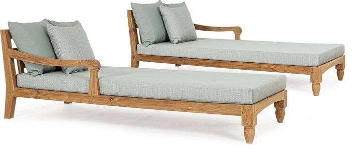 Produktbild Bizzotto Daybed Bali Aqua (2er-Set)