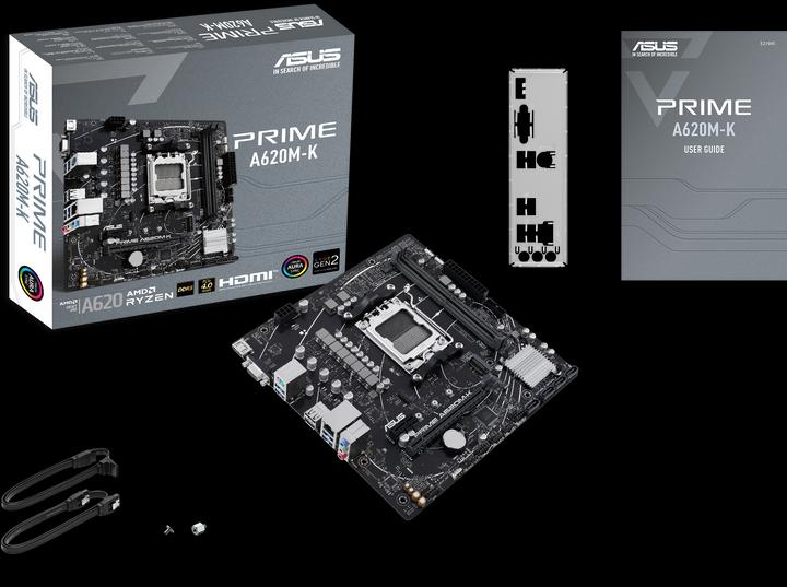 Produktbild ASUS PRIME A620M-K (AM5, AMD A620, mATX)