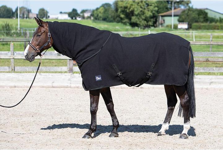 Actual product image Harry's Horse Drying Fleece Horse Blanket with rollable collar (215 cm)