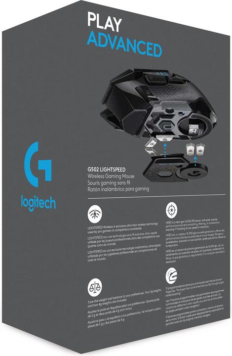 Actual product image Logitech G G502 Lightspeed (Wireless)