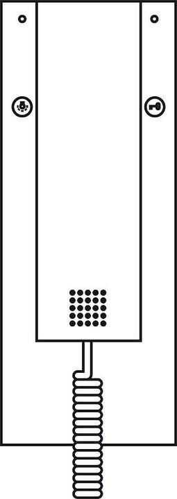 Image du produit Siedle S. & Soehne Combiné 15505 blanc pour téléphones Série 700