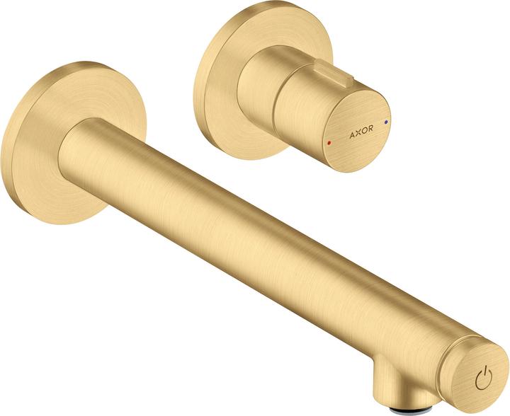 Actual product image hansgrohe AXOR Uno Select Vanity top mixer flush-mounted, wall mounting, projection 220mm
