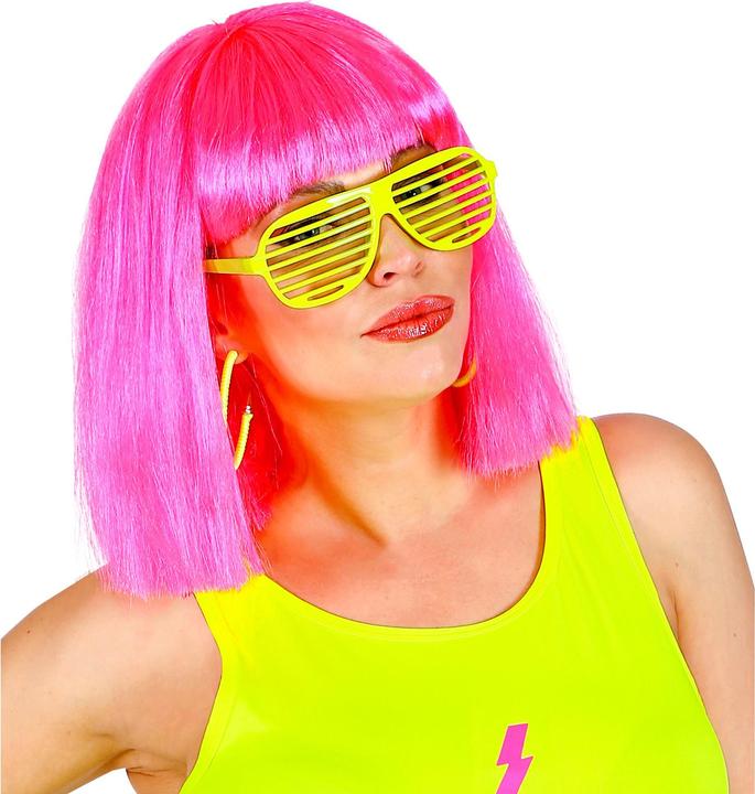 Actual product image Widmann 80s - Atzen glasses neon