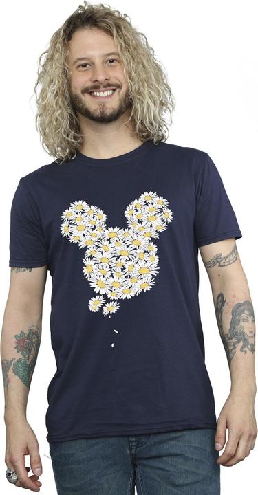 Immagine prodotto Mickey Mouse Maglietta Testa di Camomilla Uomo (M)