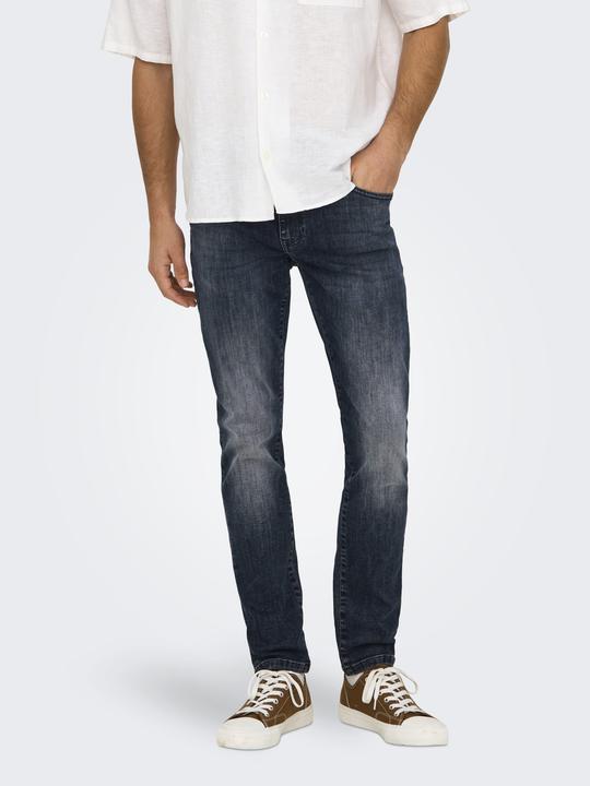 Produktbild Only & Sons ONSLOOM Niedrige Taille Slim Fit Jeans Slim Fit Jeans (28)