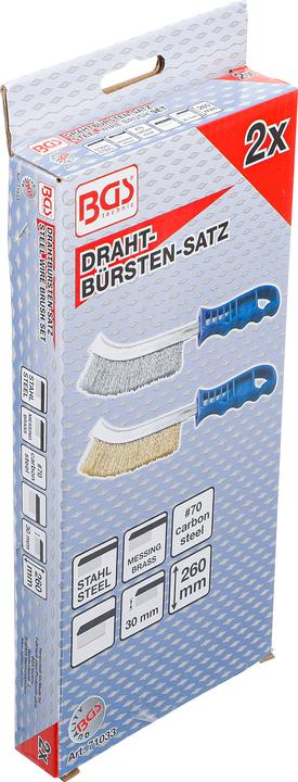Immagine prodotto BGS Set di spazzole metalliche