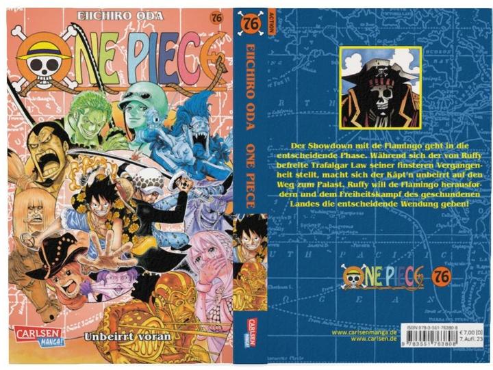 Produktbild One Piece, Band 76 (Deutsch, Eiichiro Oda, 2015)