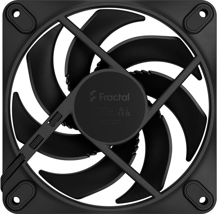 Image du produit Fractal D. Momentum 12 Black (120 mm, 1 x)