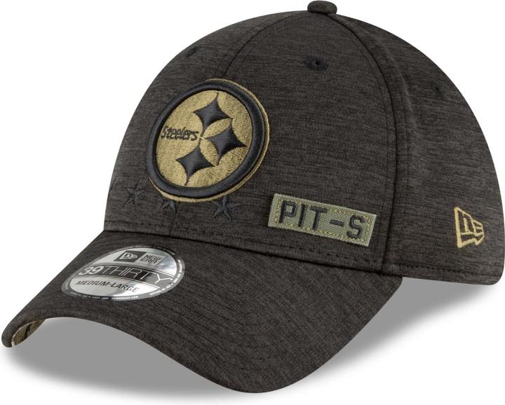 New Era NFL Pittsburgh Steelers 39Thirty Salute to Service Cap (M, L)