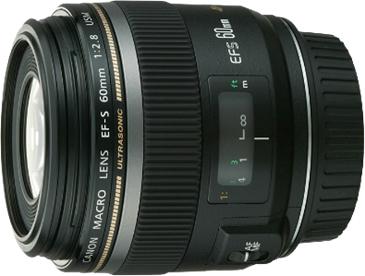 Produktbild Canon EF-S 60mm f/2.8 Makro USM (Canon EF-S, APS-C / DX)