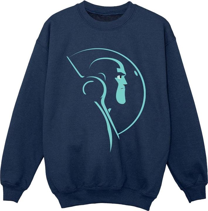 Actual product image Disney Boys Lightyear Space Helmet Stare Sweatshirt (140, 146)