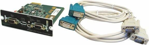 Actual product image APC UPS Interface Expander 2 serial, for two computer RS-232 configuration cable