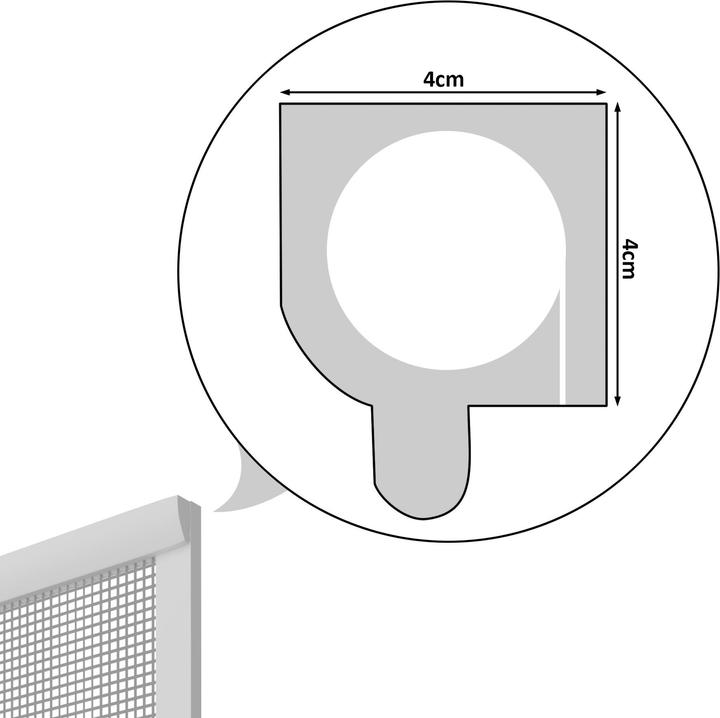 Image du produit tectake Store Rideau (90 x 160 cm)