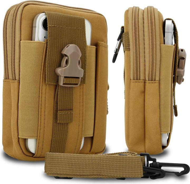 Produktbild Cadorabo Handytasche für Huawei ASCEND P7 Hülle im Militär Style (Huawei Ascend P7)