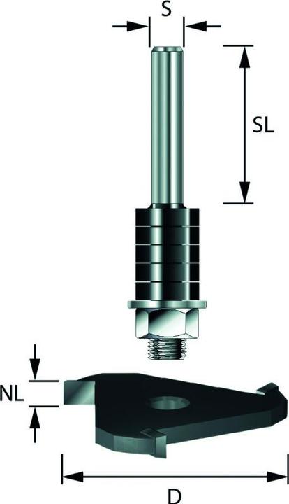 Actual product image Hws Scheibennutfräser-Set