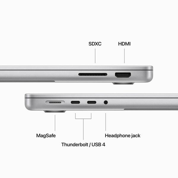 Produktbild Apple MacBook Pro - Late 2023 (14", M3 Pro, 36 GB, 1000 GB, DE)