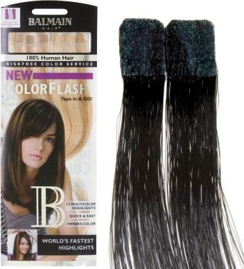 Immagine prodotto Balmain CF 25 cm espresso scuro Colour Flash capelli umani (Espresso scuro, 25 cm)