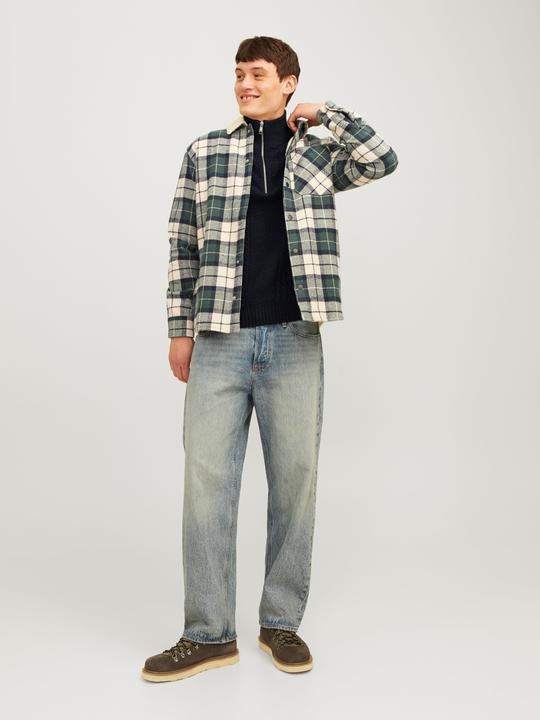 Produktbild Jack & Jones Einfarbig Viertel-Reissverschluss Viertel-Reissverschluss (XXL)