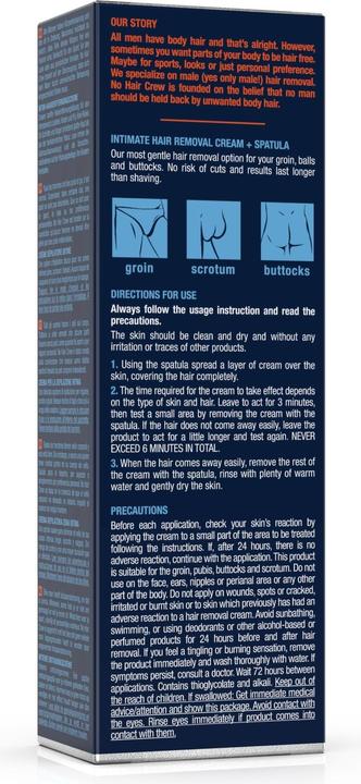 Actual product image No Hair Crew Intimate (100 ml, 1 x, 135 g)