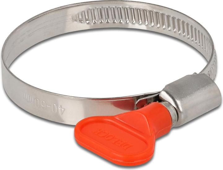 Actual product image Delock Hose clamp with wing nut 40