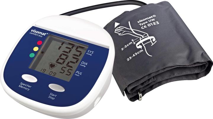 Actual product image UEBE visomat comfort eco Beginner's device for blood pressure measurement, 1 pc. Device (Blood pressure monitor upper arm)