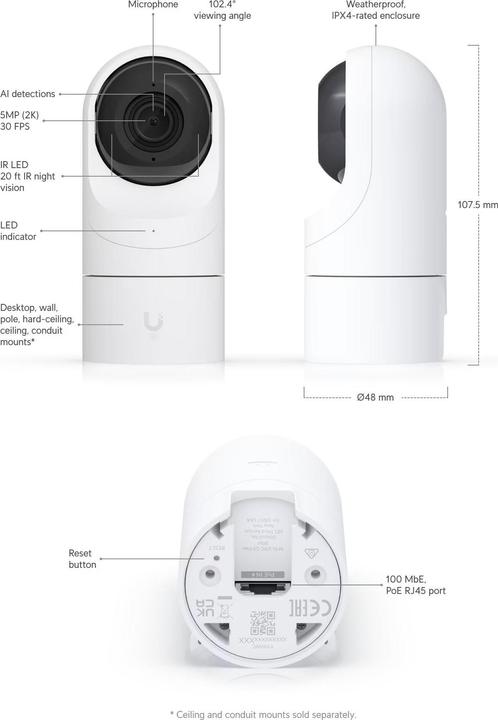 Image du produit Ubiquiti G5 Flex (2688 x 1512 Pixels)