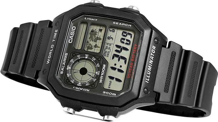 Produktbild Casio Ae-1200wh-1avef (Digitaluhr, 45 mm)