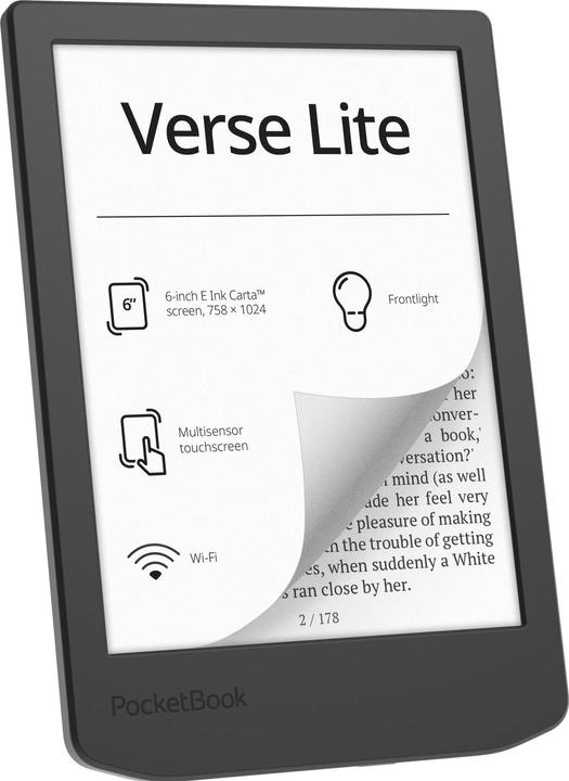 Immagine prodotto PocketBook Verse Lite (6", 8 GB, Grigio notte)