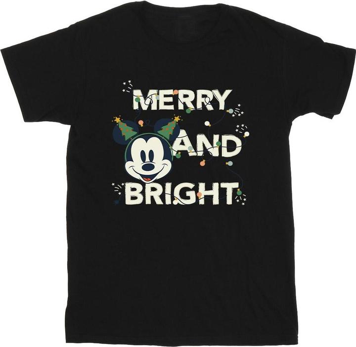 Immagine prodotto Disney Mickey Mouse Merry & Bright Maglietta Uomo (XL)
