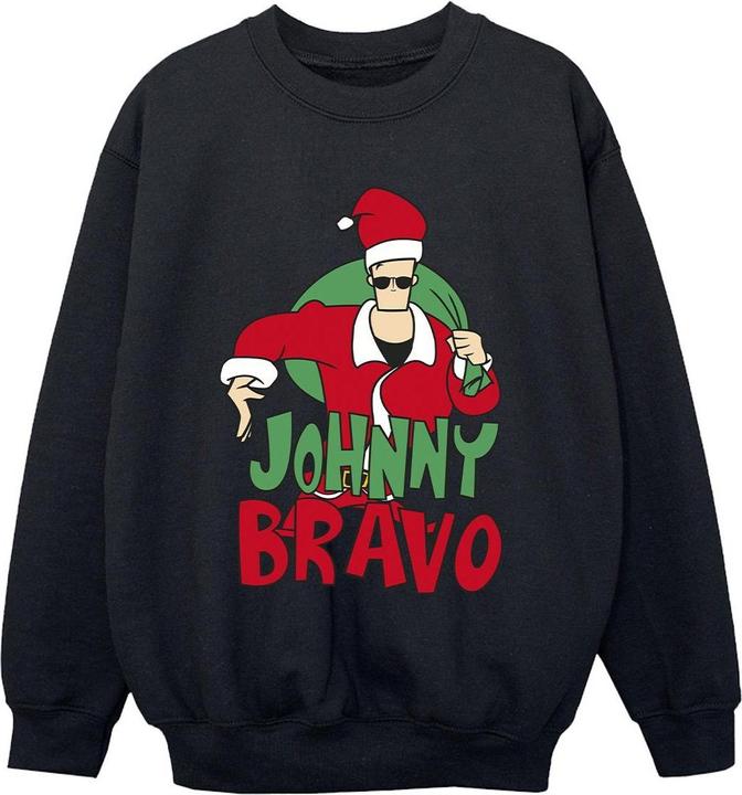 Johnny Bravo Johnny Christmas Sweatshirt Jungen