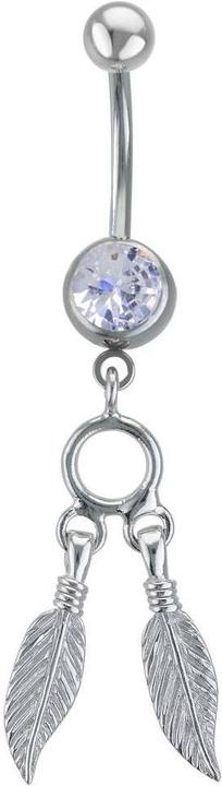 Bijouteria Bauchpiercing (Edelstahl, Messing, Kristall)