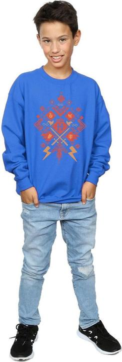 Actual product image Boys Christmas Fair Isle Sweatshirt (116)